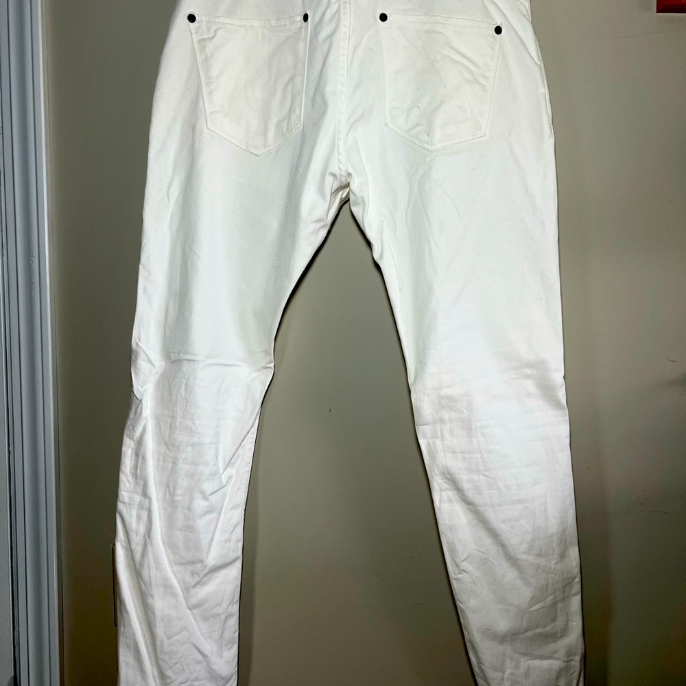 ZARA white slim fit jeans - Picture 2 of 3